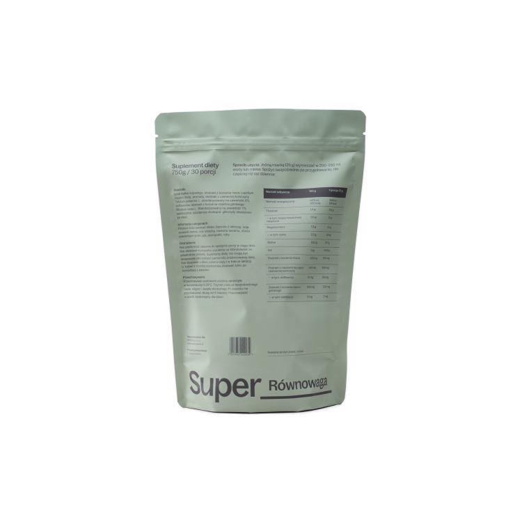SUPERPAUZA Soy Plant Protein Super Balance - Pina Colada 750 g