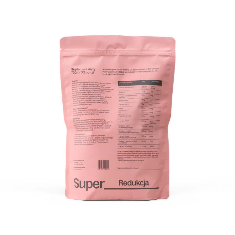SUPERPAUZA Super Reduction Plant Protein - Strawberry 750 g