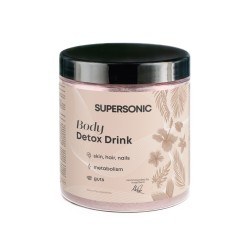SUPERONIC DETOX  BODY DETOX DRINK cherry flavour 336g  EXP: 06.2025