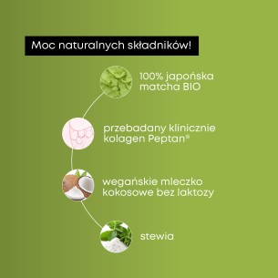 SUPERSONIC Matcha Latte Collagen 280 g SUPERSONIC Matcha Latte Collagen 280 g