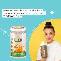 SUPERSONIC Protein shake mango-passion fruit flavour with collagen  560 g (16 servings)  EXP: 04.2025