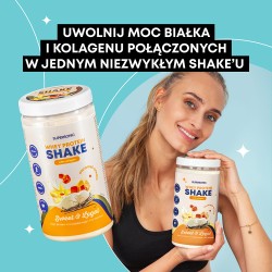 SUPERSONIC Protein shake caramel and cream flavour without Lactose 560 g (16 servings)  EXP: 05.2025