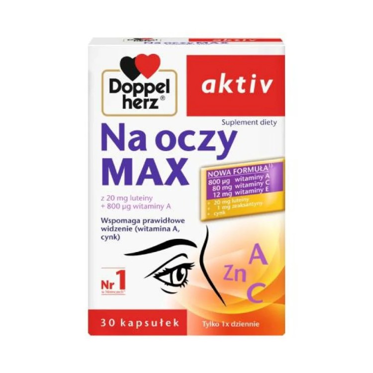 DOPPELHERZ Eyes MAX 30 Capsules