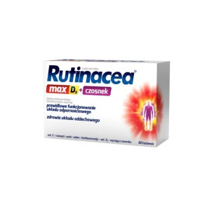 AFLOFARM Rutinacea Max D3 + garlic tablets 60 pcs. AFLOFARM Rutinacea Max D3 + garlic tablets 60 pcs.