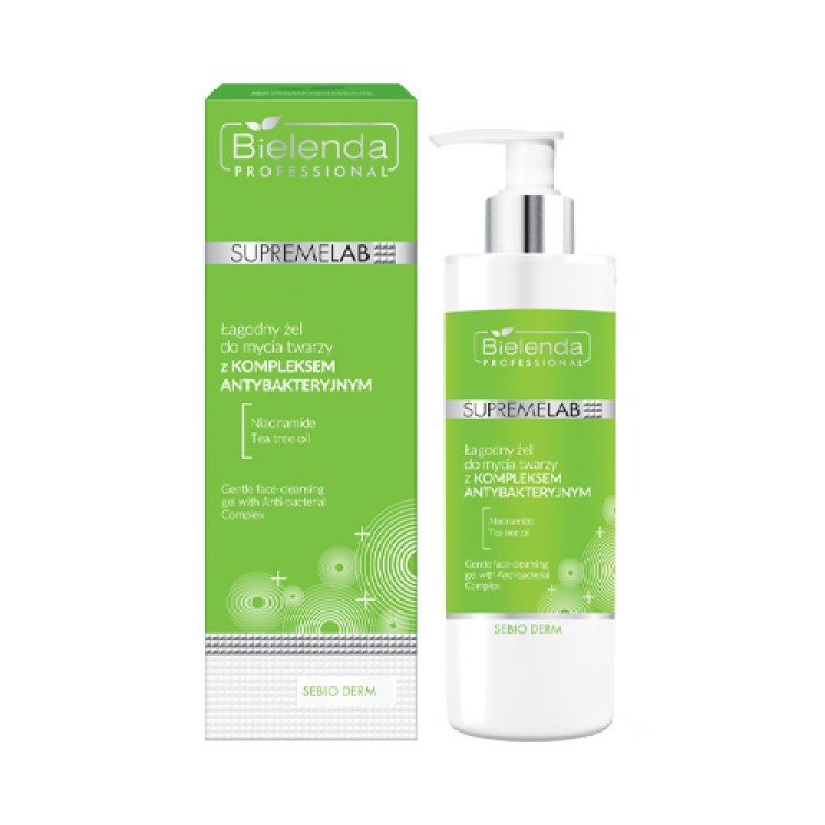 SupremeLab SEBIO DERM Gentle face-cleansing gel with anti-bacterial complex 200 ml