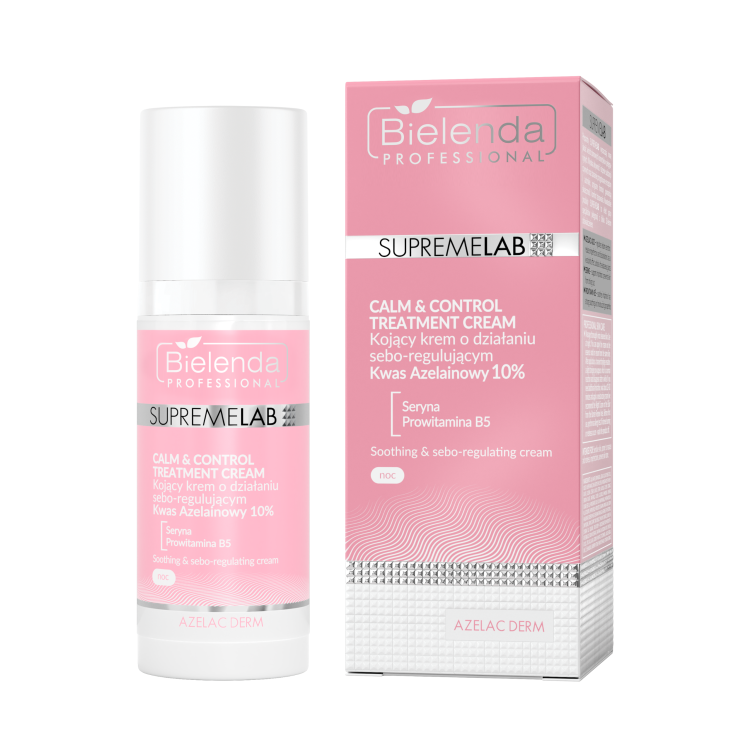 BIELENDA PROFESSIONAL SUPREMELAB AZELAC DERM Soothing and sebo-regulating cream 50ml