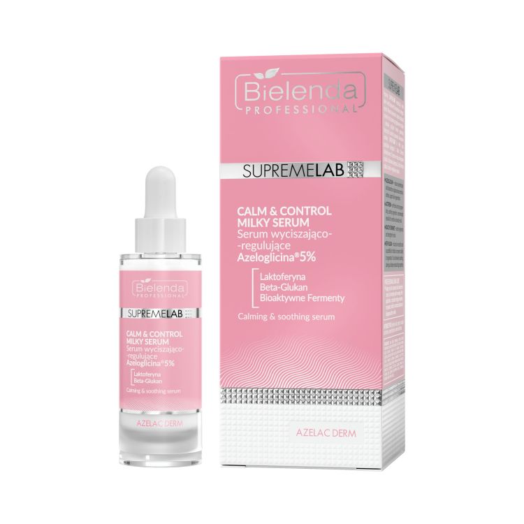 BIELENDA PROFESSIONAL SUPREMELAB AZELAC DERM Calm&Control Milky serum 30ml