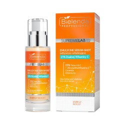 SUPREMELAB ENERGY BOOST EMULSION SERUM SHOT WITH NOURISHING AND REVITALIZING PROPERTIES 15% DOUBLE VITAMIN C 30ml SUPREMELAB ENERGY BOOST EMULSION SERUM SHOT WITH NOURISHING AND REVITALIZING PROPERTIES 15% DOUBLE VITAMIN C 30ml