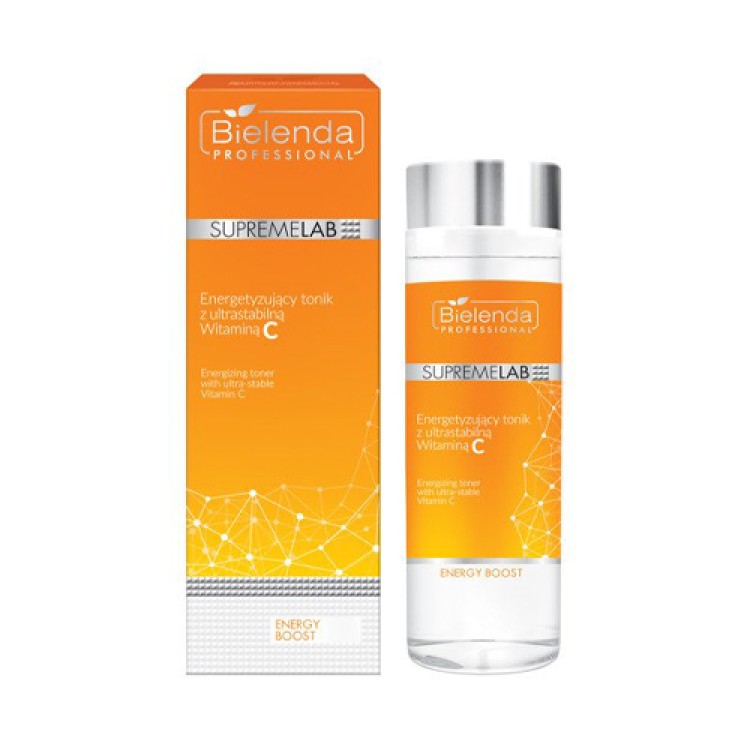 SUPREMELAB Energy Boost energizing face tonic with vit. C 200 ml