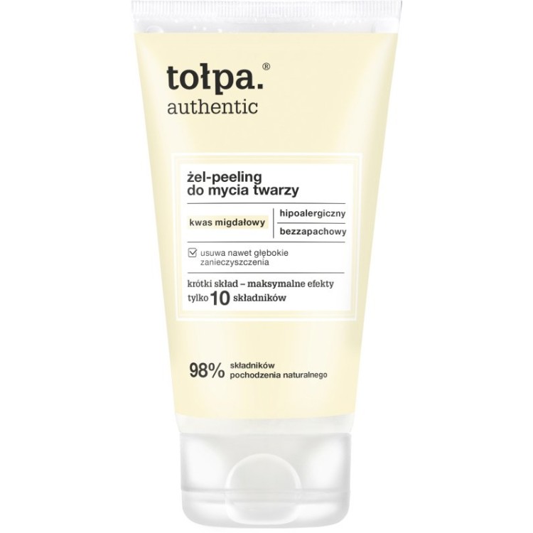 TOLPA AUTHENTIC facial cleansing gel-peeling, 150 ml TOLPA AUTHENTIC facial cleansing gel-peeling, 150 ml