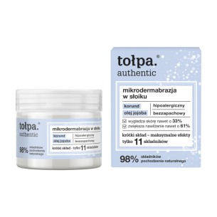 TOLPA AUTHENTIC microdermabrasion in a jar, 65 g TOLPA AUTHENTIC microdermabrasion in a jar, 65 g