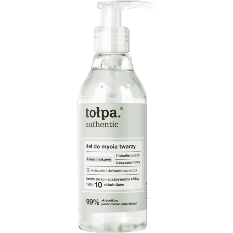 TOLPA AUTHENTIC facial cleansing gel, 195 ml  TOLPA AUTHENTIC facial cleansing gel, 195 ml