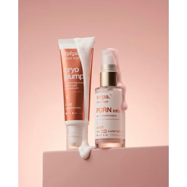 TOLPA IDEAL AGE Cryo Plump Firming Micro-Gel cream with massager 50ml TOLPA IDEAL AGE Cryo Plump Firming Micro-Gel cream with massager 50ml