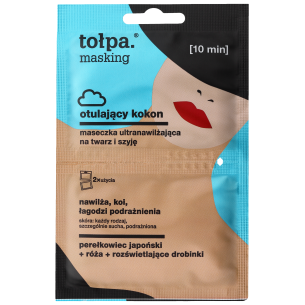 TOLPA MASKING WRAP COCOON ultra-moisturizing mask for face and neck, 2x5 ml TOLPA MASKING WRAP COCOON ultra-moisturizing mask for face and neck, 2x5 ml