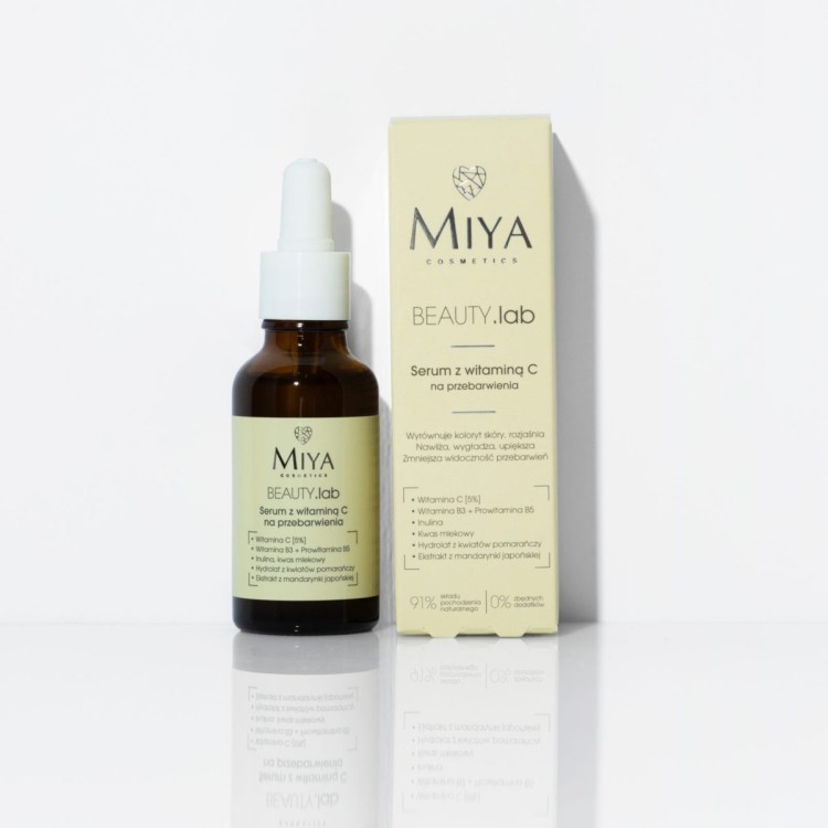 Miya Cosmetics BEAUTY.lab Vitamin C serum for hyperpigmentation skin 30ml