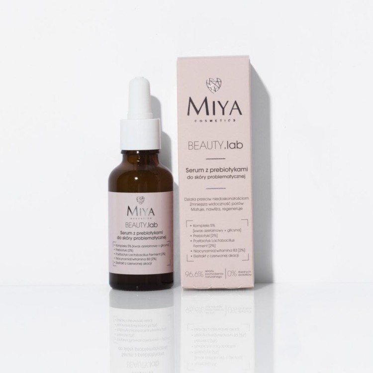 Miya Cosmetics BEAUTY.lab Serum with prebiotics for problematic skin 30ml