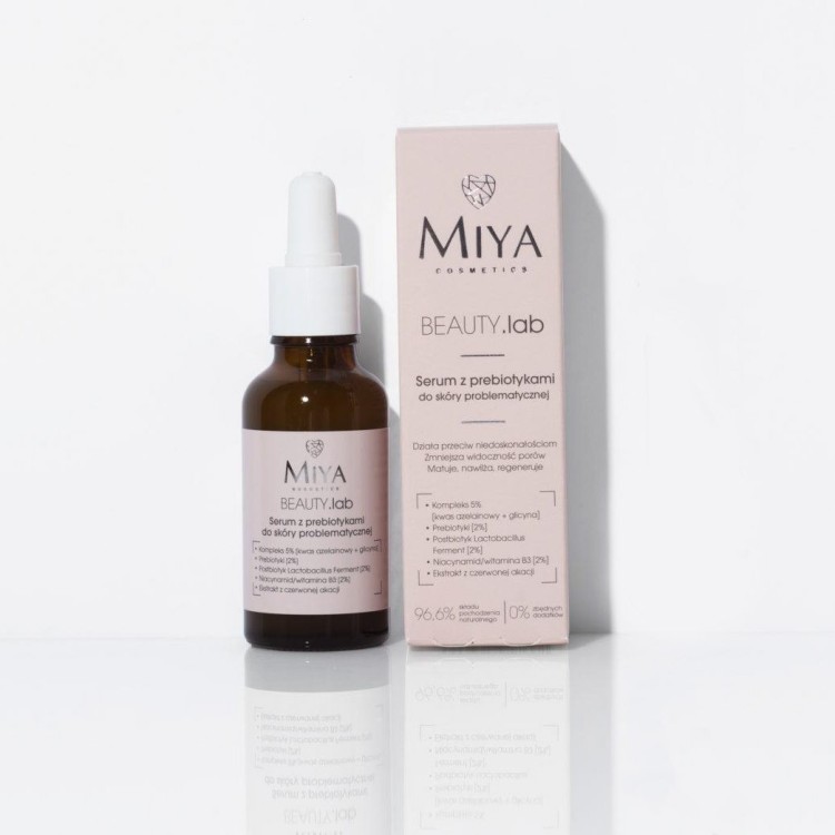 Miya Cosmetics BEAUTY.lab Serum with prebiotics for problematic skin 30ml Miya Cosmetics BEAUTY.lab Serum with prebiotics for problematic skin 30ml