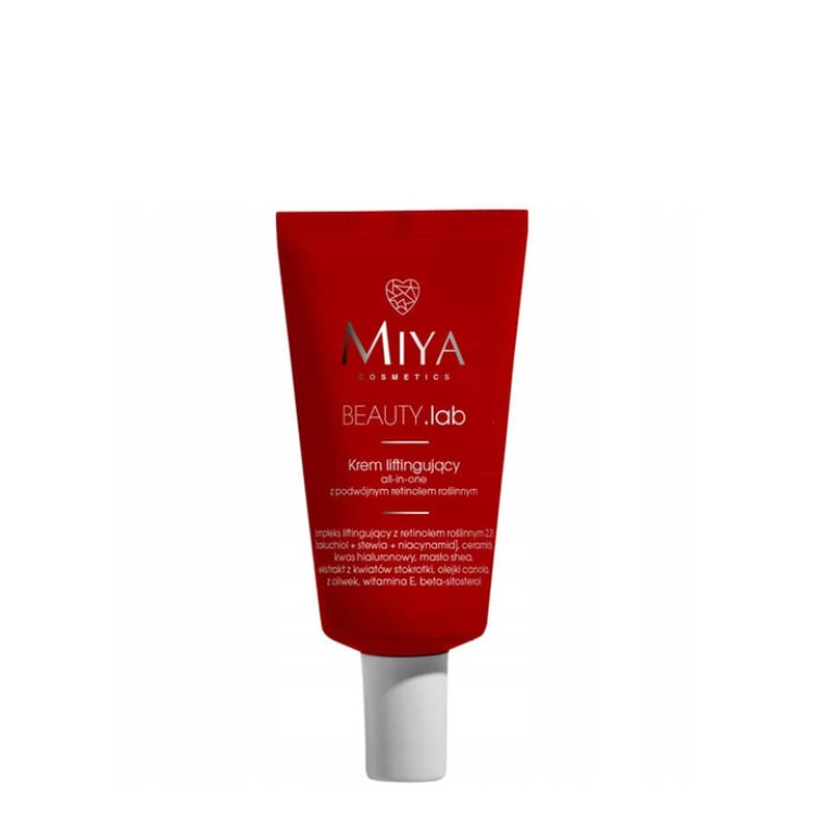 MIYA Cosmetics BEAUTY.Lab All-in-one lifting face cream with double plant retinol 40ml