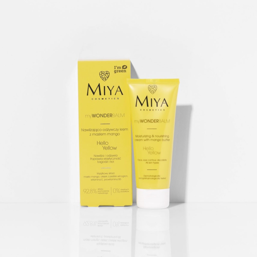 MIYA Cosmetics myWONDERBALM Moisturizing and nourishing face cream with mango butter 75ml