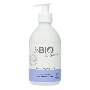 BeBio Natural Body Lotion Rose and Acai Berries 400ml BeBio Natural Body Lotion Rose and Acai Berries 400ml