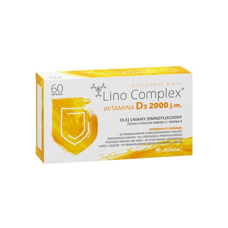 ZIOLOLEK LINO COMPLEX® VITAMIN D3 2000 IU 60 capsules
