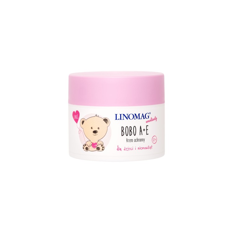 LINOMAG BOBO A + E PROTECTIVE FACE CREAM FOR CHILDREN AND BABIES from 1st day of life 50ml