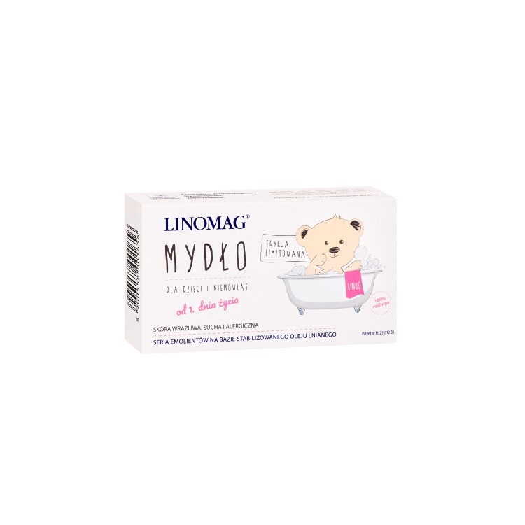 LINOMAG SOAP FOR CHILDREN AND BABIES from 1st day of life 100g