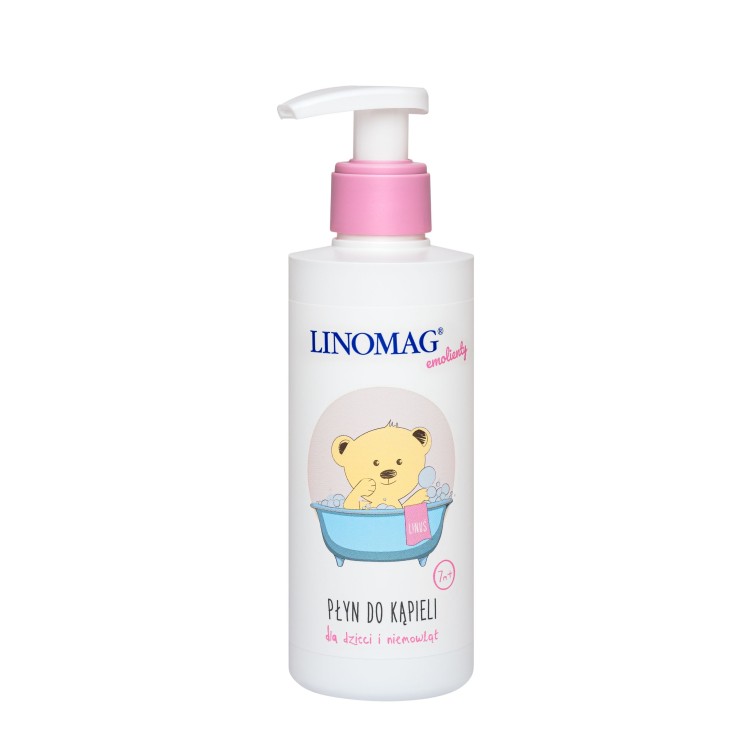 LINOMAG BATH LIQUID FOR CHILDREN AND BABIES from 7th month of life 200 ml
