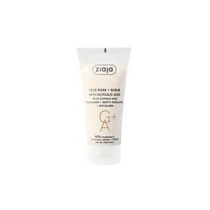Ziaja Face Mask and Scrub With Glycolic Acids 55ml Ziaja Face Mask and Scrub With Glycolic Acids 55ml