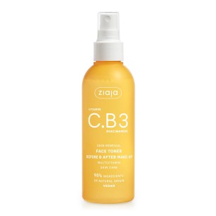 Ziaja Vitamin C.B3 Niacinamide Face Toner 190ml Ziaja Vitamin C.B3 Niacinamide Face Toner 190ml