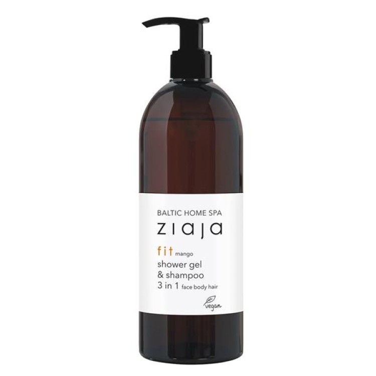 ZIAJA BALTIC HOME SPA FIT 3IN1 HAIR AND BODY WASH GEL 500 ML
