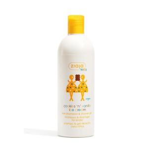 Ziaja Kids Shampoo & Shower Gel Cookies N Vanilla Ice Cream 400Ml Ziaja Kids Shampoo & Shower Gel Cookies N Vanilla Ice Cream 400Ml