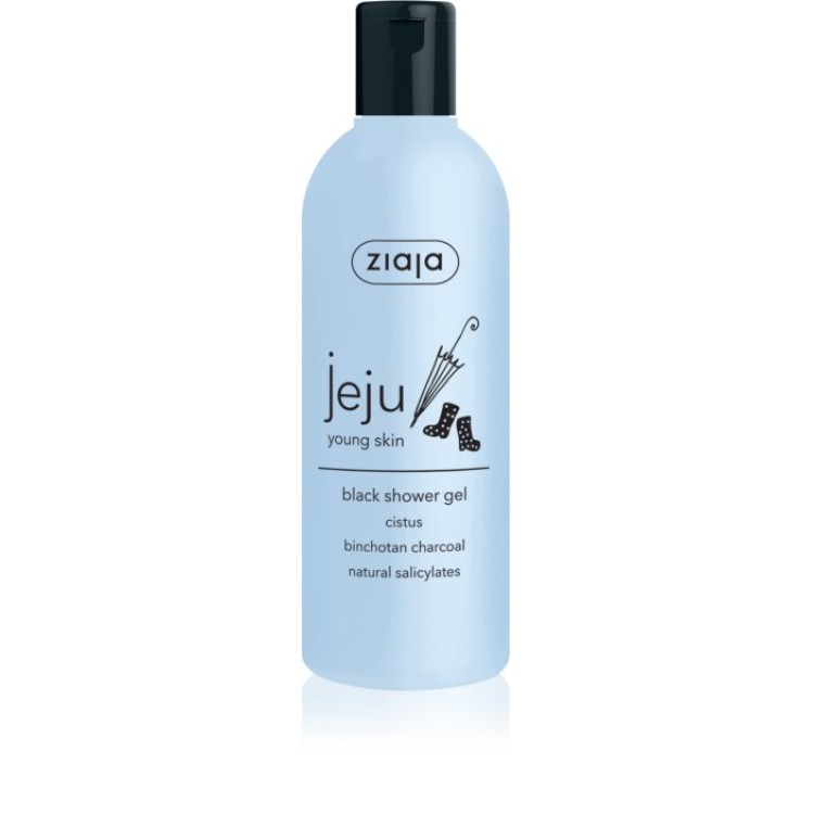 ZIAJA Jeju black shower gel 300 ml