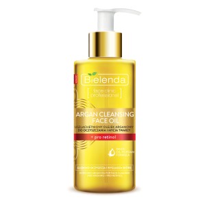 ARGAN CLEANSING FACE OIL Refined argan oil to clean and wash the face + pro-retinol, 140ml ARGAN CLEANSING FACE OIL Refined argan oil to clean and wash the face + pro-retinol, 140ml