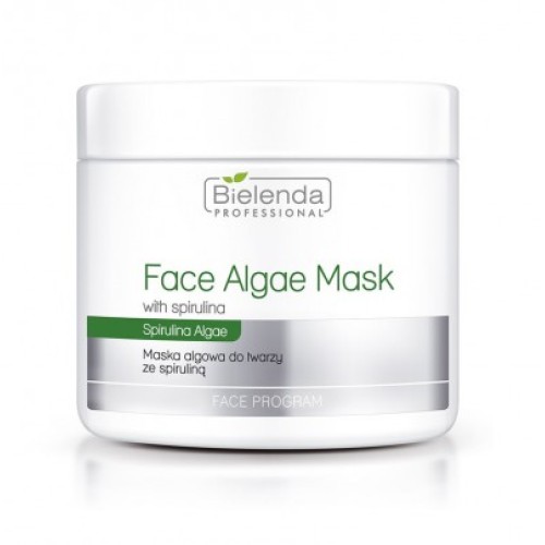 BIELENDA PROFESSIONAL Face Mask Algae with spirullin, 190g BIELENDA PROFESSIONAL Face Mask Algae with spirullin, 190g