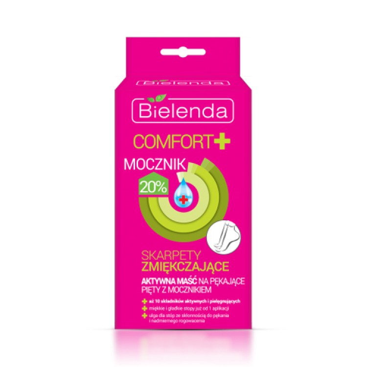 Bielenda COMFORT SOFTENING SOCKS Active OINTMENT for cracked heels with 20% UREA