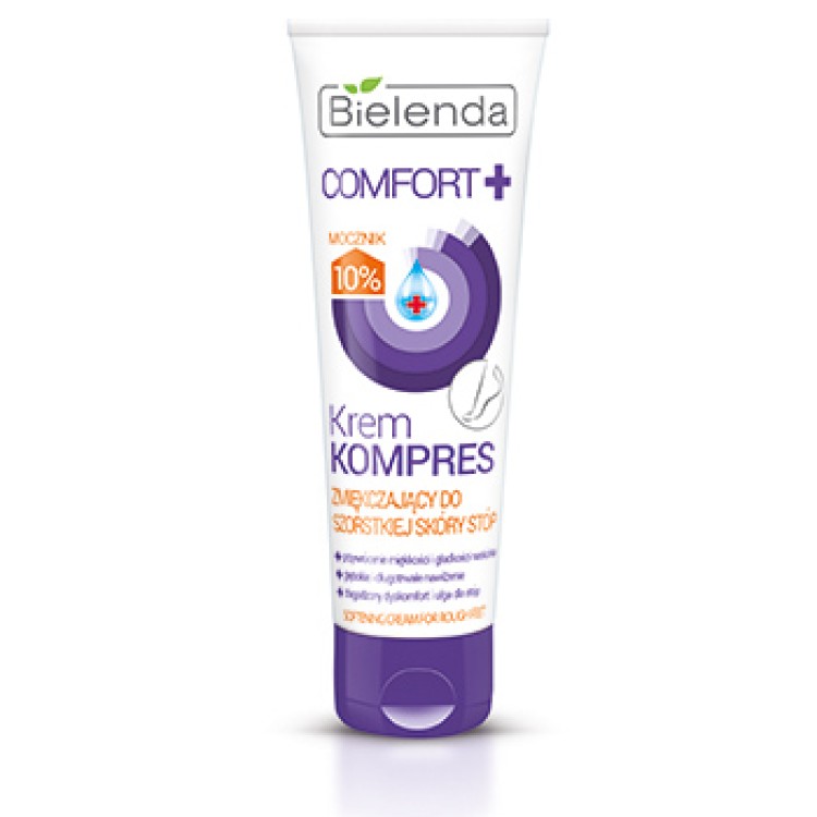 BIELENDA COMFORT Cream – softening COMPRESS for rough foot skin, 100ml