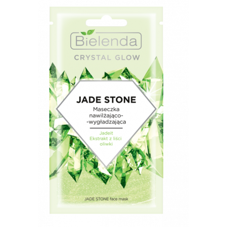 BIELENDA CRYSTAL GLOW JADE STONE Face mask, 8g