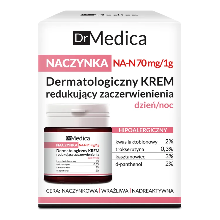 Bielenda Dr Medica Capillaries Dermatological Cream — Bielenda | كريم علاجي لتهدئة البشرة الحساسة والشعيرات الدموية