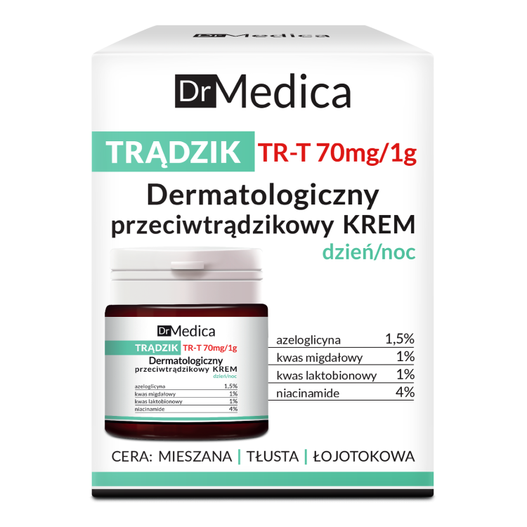 Dr Medica ACNE Dermatological anti-acne cream day / night, 50ml