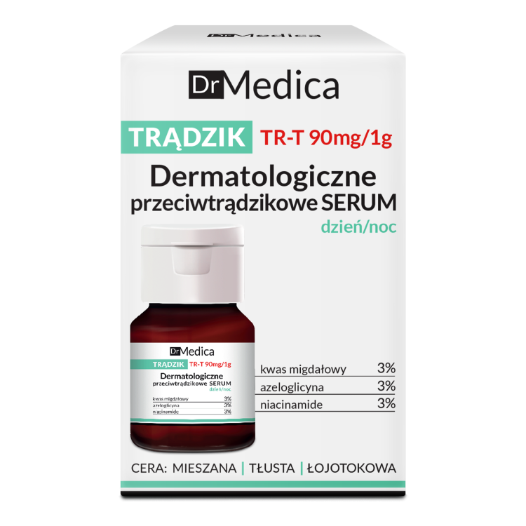 Dr Medica ACNE Dermatological anti-acne serum day / night, 30ml