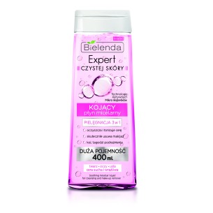 BIELENDA CLEAN SKIN EXPERT 3 in 1 Soothing Micellar Water, 400ml BIELENDA CLEAN SKIN EXPERT 3 in 1 Soothing Micellar Water, 400ml