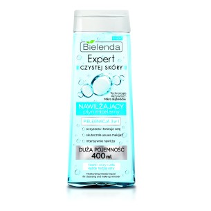 BIELENDA CLEAN SKIN EXPERT 3 in 1 Moisturizing Micellar Water, 400ml BIELENDA CLEAN SKIN EXPERT 3 in 1 Moisturizing Micellar Water, 400ml