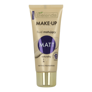 Bielenda MAKE-UP ACADEMIE fluid foundations MATT, 1-NATURAL, 30ml Bielenda MAKE-UP ACADEMIE fluid foundations MATT, 1-NATURAL, 30ml