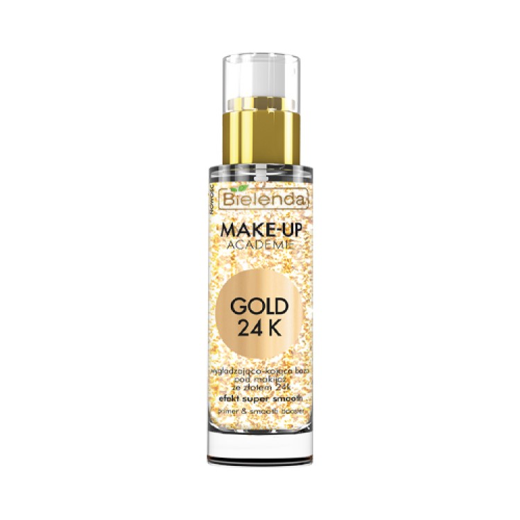 Bielenda Make-Up Academie Gold 24K Smoothing Make-Up Base Primer 30g