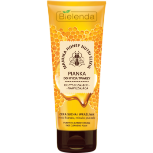 MANUKA HONEY NUTRI ELIXIR Face cleansing foam, 175g MANUKA HONEY NUTRI ELIXIR Face cleansing foam, 175g
