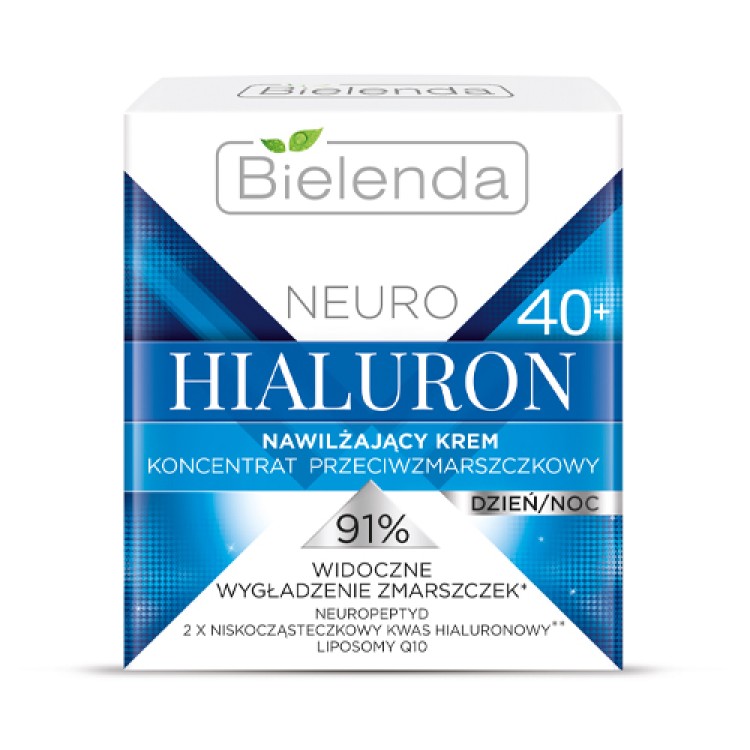 Bielenda NEURO HYALURON Hydrating Face Cream 40+ day/night 50 ml