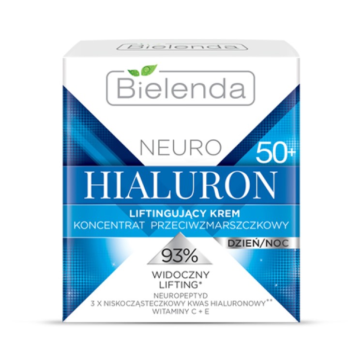 BIELENDA NEURO HIALURON Hydrating Anti-Wrinkle Face Cream 50+ day/night 50 ml