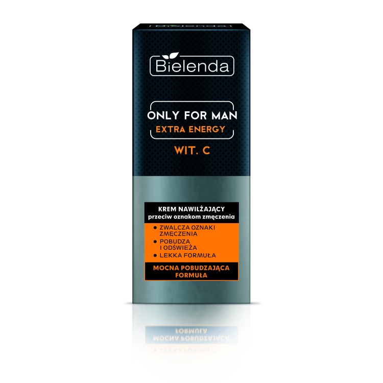 Only for Men EXTRA ENERGY MOISTURIZING cream against signs of fatigue, 50ml