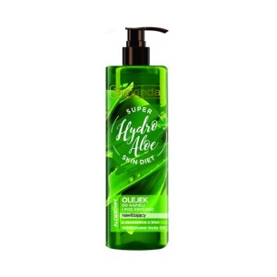 Bielenda SUPER SKIN DIET Hydro Aloe Moisturising Bath&Shower Body Oil, 400 ml EXP: 01.2024 Bielenda SUPER SKIN DIET Hydro Aloe Moisturising Bath&Shower Body Oil, 400 ml EXP: 01.2024